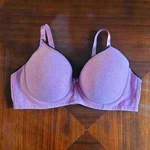 Purple bra